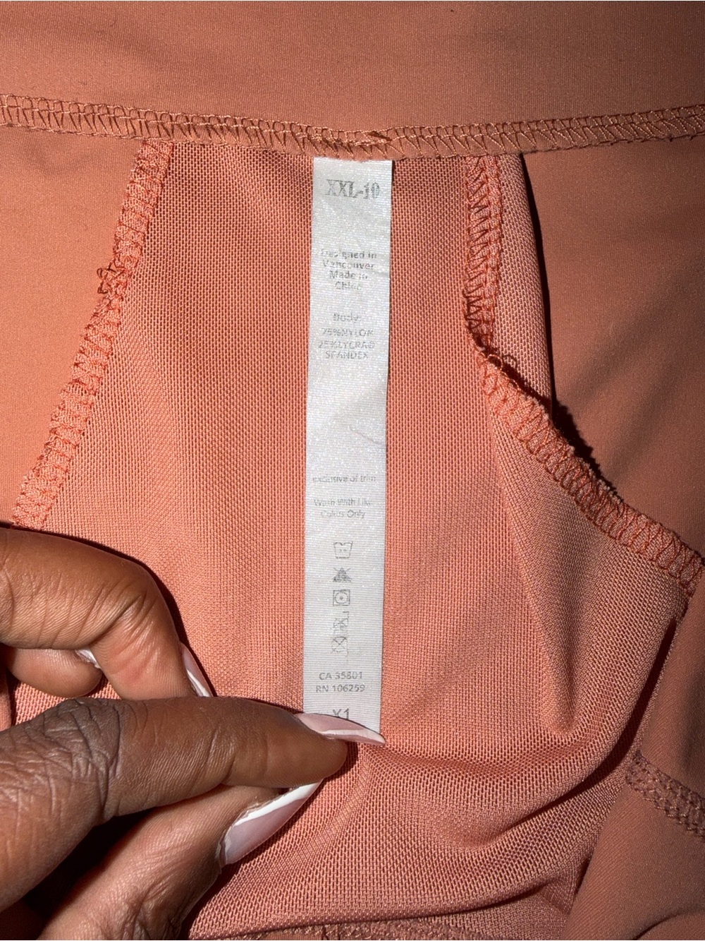 Lululemon Defined Jacket - Rust - Picture 5 of 6